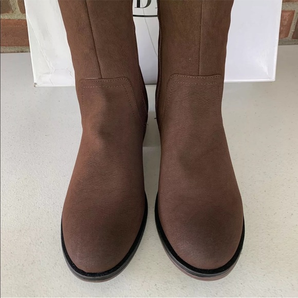 Steve Madden Women’s Rhapsody fabric brown knee high boots US 6.0 NEW - Picture 5 of 11